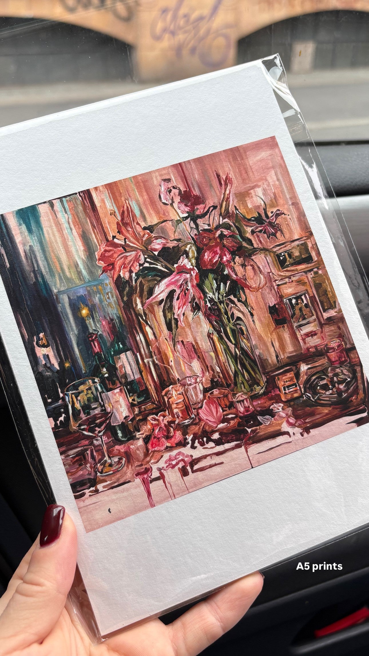 To take a moment PRINT